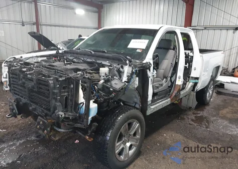 2017 Chevrolet Silverado 1500 Custom из США, поврежденный, VIN 1GCVKPEC8HZ201079